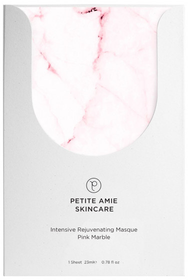 Petite Amie Intensive Rejuvenating Masque, Pink Marble - Мраморная маска для лица "Питательная"