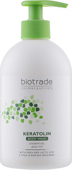 Biotrade Keratolin Body Wash - Гель для душа с мочевиной для сухой, чувствительной и склонной к аллергии, кожи