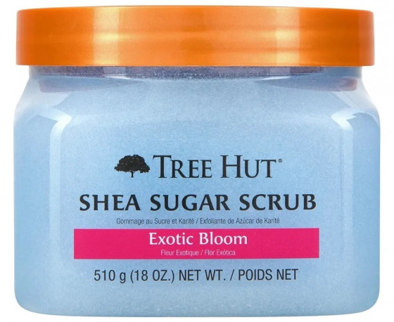 Tree Hut Exotic Bloom Sugar Scrub - Скраб для тела с ароматом экзотических цветов