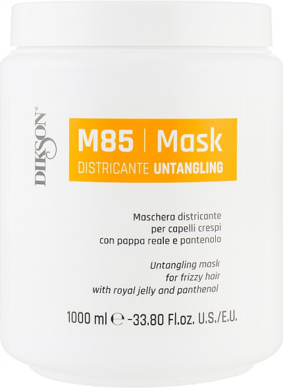 Dikson M85 Untangling Mask - Увлажняющая маска для облегчения расчесывания волос