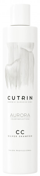 Cutrin Aurora CC Silver Shampoo - Тонирующий шампунь "Серебристый иней"