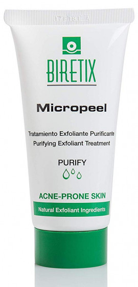 Cantabria Biretix Micropeel Purifying Exfoliant Treatment - Очищающий скраб-эксфолиант для кожи с акне - 1