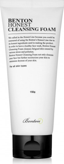 Benton Honest Cleansing Foam - Очищающая пенка