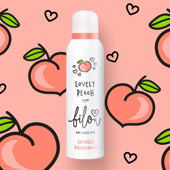 Bilou Lovely Peach Shower Foam - Пенка для душа "Прекрасный персик" - 2