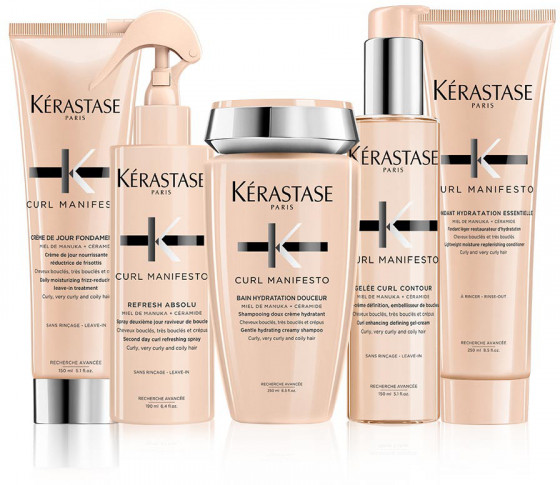 Kerastase Curl Manifesto Crème De Jour Fondamentale - Ежедневный увлажняющий крем для вьющихся волос - 2