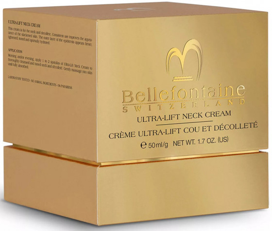 Bellefontaine Ultra-Lift Neck Cream - Подтягивающий крем для шеи "Ультра-лифтинг" - 1