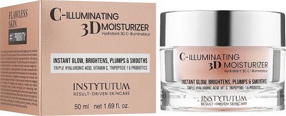 Instytutum C-Illuminating 3D Moisturizer - Увлажняющий крем с эффектом сияния - 2