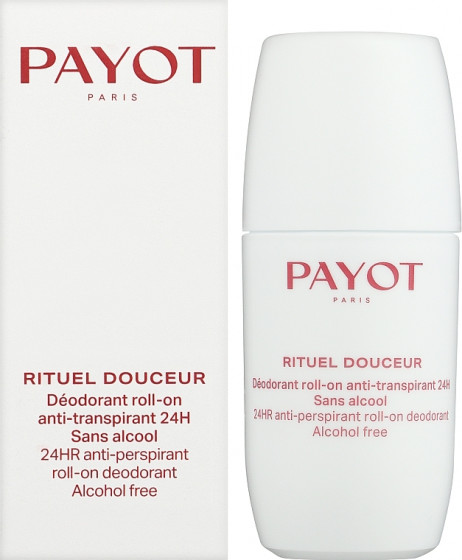 Payot Le Corps Deodorant Ultra Douceur Alcohol Free Roll On Deodorant - Шариковый дезодорант-антиперспирант - 1