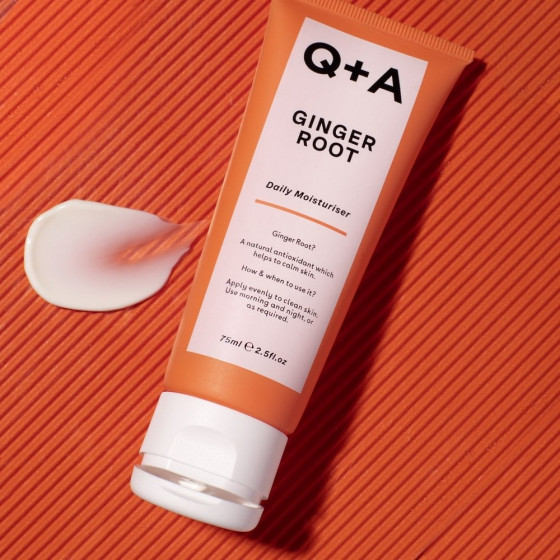 Q+A Ginger Root Daily Moisturiser - Увлажняющий крем на основе корня имбиря - 2