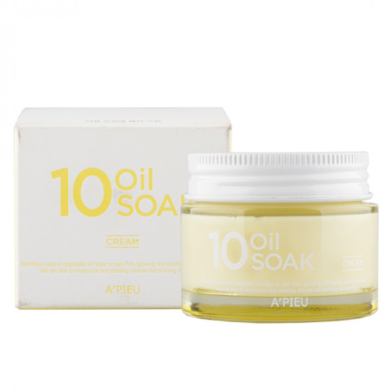 A'Pieu 10 Oil Soak Cream - Интенсивный крем на основе натуральных масел - 1