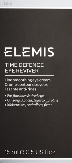 Elemis Men Time Defense Eye Reviver - Мужской гель для зоны вокруг глаз "Заряд энергии" - 1