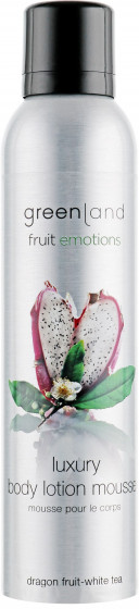 Greenland Fruit Emotions Body Lotion Mousse Dragon Fruit-White Tea - Лосьон-мусс для тела "Питайя-Белый чай"