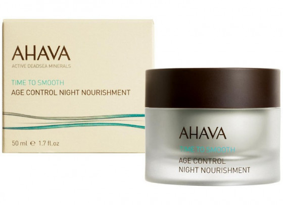 Ahava Time to Smooth Age Control Night Nourishment - Крем омолаживающий ночной питательный - 1