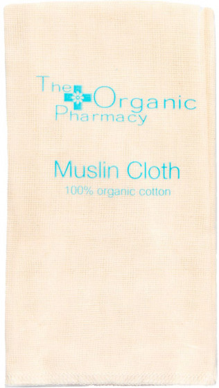 The Organic Pharmacy Organic Muslin Cloth - Муслиновая салфетка для очищения кожи