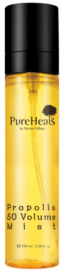 PureHeal's Propolis 50 Volume Mist - Увлажняющий спрей для питания кожи лица с экстрактом прополиса