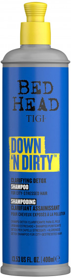 Tigi Bed Head Down'N Dirty Shampoo - Очищающий шампунь-детокс для волос