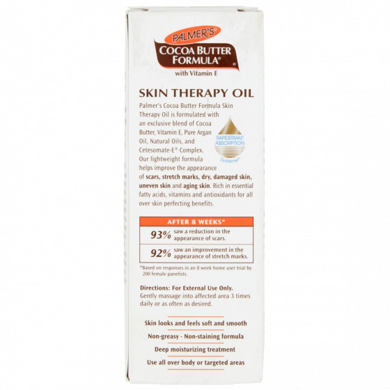 Palmer's Cocoa Butter Skin Therapy Oil - Масло для ухода за кожей лица и тела - 2