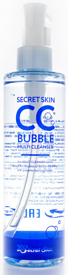 Secret Skin CC Bubble Multi Cleanser - Очищающая микропена для снятия макияжа - 1