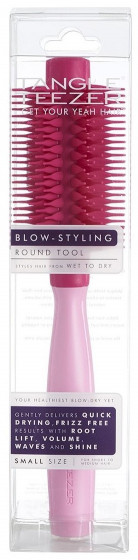 Tangle Teezer Blow-Styling Round Tool Small Pink - Малая круглая расческа для укладки волос феном - 1