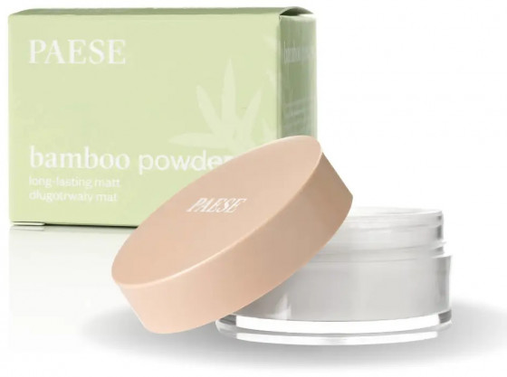 Paese Bamboo Loose Powder - Рассыпчатая прозрачная бамбуковая пудра - 1