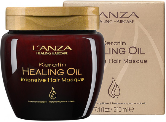 L'anza Keratin Healing Oil Intensive Hair Masque - Интенсивная маска для волос - 1