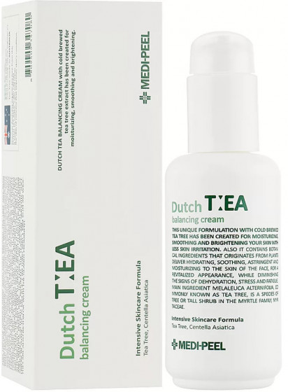 Medi Peel Dutch Tea Balancing Cream - Балансирующий крем для лица с чайным деревом - 1