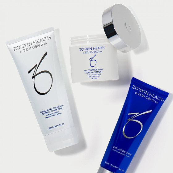 Zein Obagi ZO Skin Health Dual Action Scrub - Скраб для нормальной и жирной кожи склонной к акне - 2