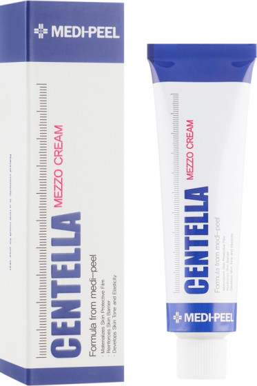 Medi Peel Centella Mezzo Cream - Успокаивающий крем с экстрактом центеллы для чувствительной кожи - 1