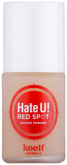 Petitfee & Koelf Hate U Red Spot Sulfur Powder - Средство от высыпаний и покраснений