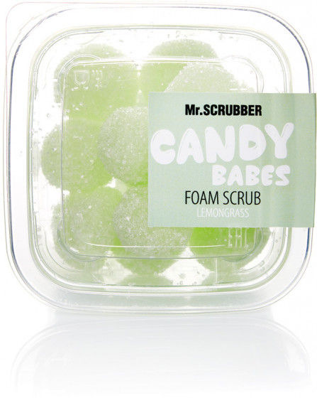 Mr.Scrubber Candy Babes Lemongrass Foam Scrub - Пенный скраб для тела