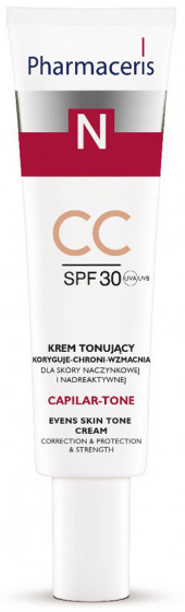 Pharmaceris N Capilar-tone CC Cream SPF30 - Тонирующий СС-крем