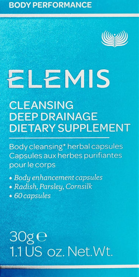 Elemis Cleansing Deep Drainage Body Enhancement Capsules - Капсулы для тела "Глубокий Дренаж" - 1