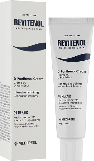 Medi Peel Revitenol Multi Repair Cream - Восстанавливающий крем для лица с полинуклеотидами - 1