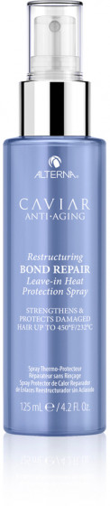 Alterna Caviar Anti-Aging Restructuring Bond Repair Leave-in Heat Protection Spray - Несмываемый термозащитный восстанавливающий спрей с экстрактом черной икры
