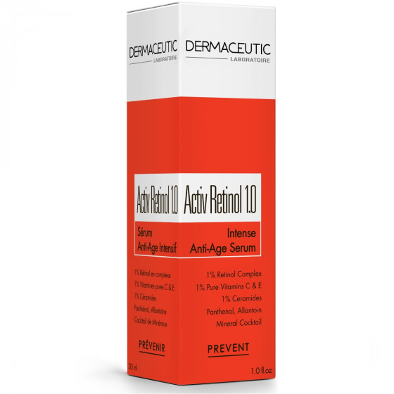Dermaceutic Activ Retinol 1.0 - Интенсивная антивозрастная сыворотка для зрелой кожи - 2