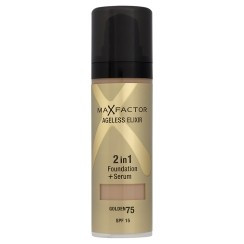 Max Factor Ageless Elixir 2 в 1 Foundation + Serum - Тональная основа для лица