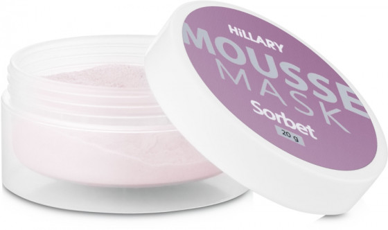 Hillary Mousse Mask Sorbet - Смягчающая мусс-маска для лица - 3