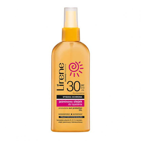 Lirene Sun Protection Oil "Jasmin" SPF30 - Масло для защиты от солнца "Жасмин" SPF30