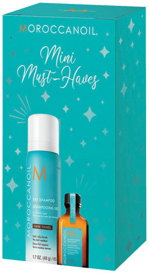 MoroccanOil Mini Must-Haves Dark Tones - Подарочный набор для темных волос - 1