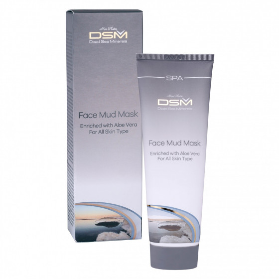 Mon Platin DSM Black Caviar Face Mud Mask - Увлажняющая грязевая маска для лица обогащенная черной икрой