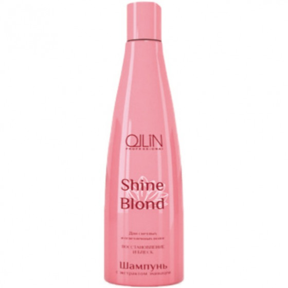 OLLIN Shine Blond Echinacea Shampoo - Шампунь для светлых волос с экстрактом эхинацеи