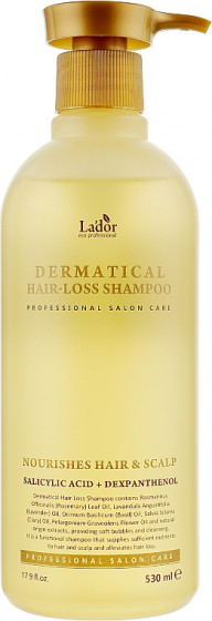 La'dor Dermatical Hair-Loss Shampoo - Шампунь против выпадения волос