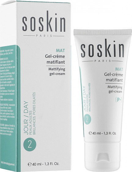 Soskin Mattifying Gel-Cream - Матирующий гель-крем для лица - 1