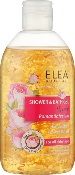 Elea Professional Rose Shower & Bath Gel - Гель для душа