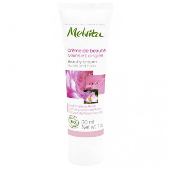 Melvita Nectar De Rose Beauty Cream Hands And Nails - Питательный крем для рук "Розовый нектар"