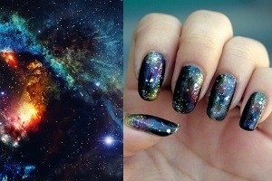 Космический маникюр – необъятная вселенная на Ваших ноготках