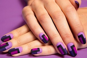Геометрический маникюр — тренд сезона весна-лето 2015