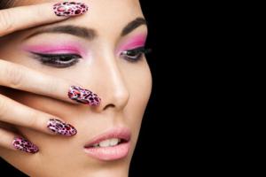  Леопардовый маникюр