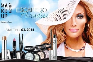  Новинка 2014: Escape to Paradise — новая летняя коллекция макияжа от Make up Factory (Мейк-ап Фектори)