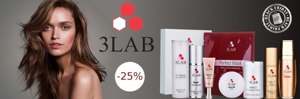 Black Friday! Скидка 25% на 3LAB